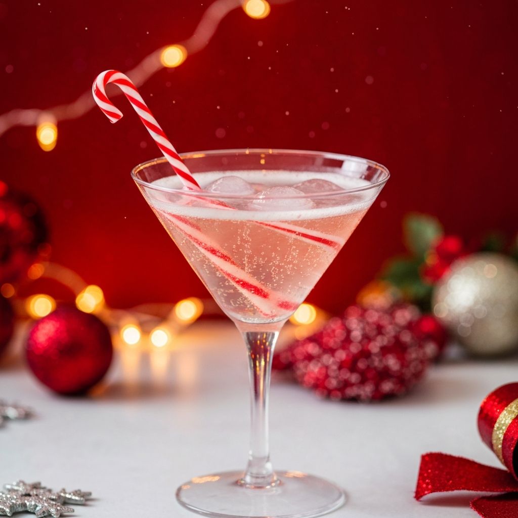 Candy Cane Martini